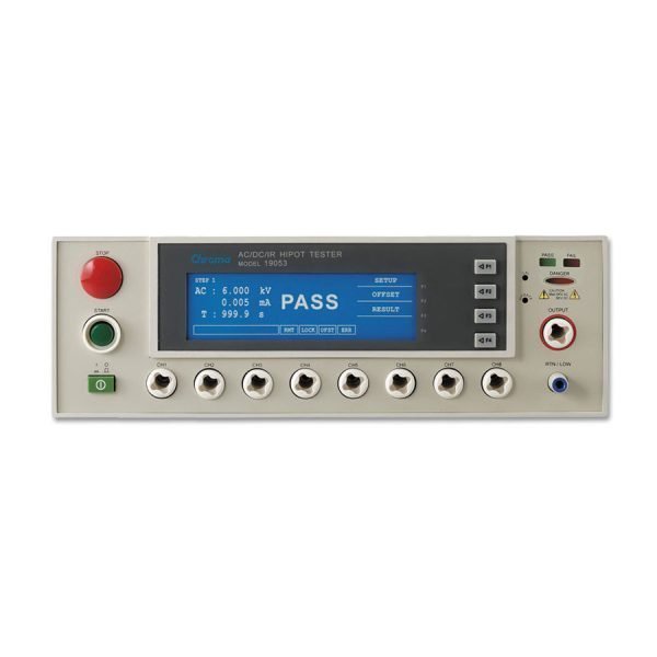 Chroma 19052 Hipot Tester AC/DC/IR with Guardian 1030 & RS-232