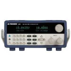 B&K Precision 8601 Programmable DC Electronic Load, 0-120V, 0-60A, 250W, 2U Half-Rack