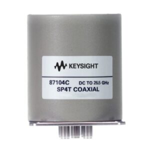 Keysight 87104C RF Switch, SP4T Coaxial Switch, DC to 26.5 GHz