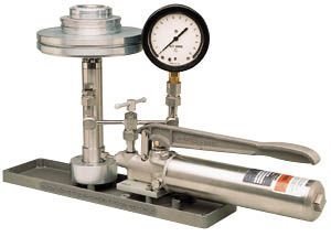 Ametek MG T-50 Deadweight Tester, 10-5000 PSI, ±0.025% Accuracy