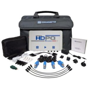Dranetz HDPQ-SPX4A550PKG Power Quality Analyzer, 4 Voltage & 4 Current Channels