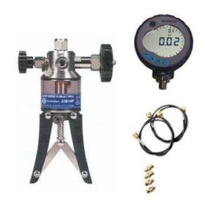 Druck 95997PR-KIT2 Digital Pressure Gauge, 10,000 PSI Hydraulic Hand Pump Kit