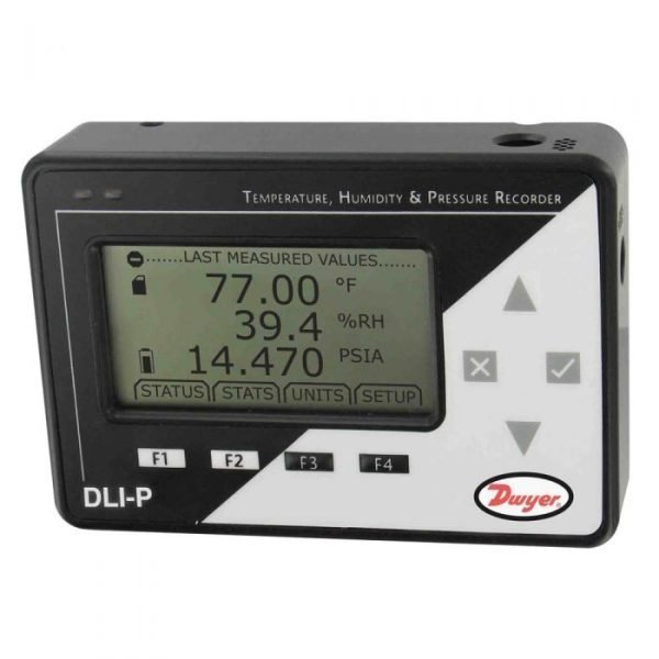 Dwyer Instruments DLI-P Wall-Mountable Data Logger with DL700 Software