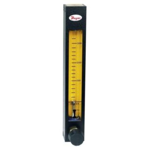 Dwyer Instruments DR4204M Glass Flowmeter, High Capacity, Direct Reading