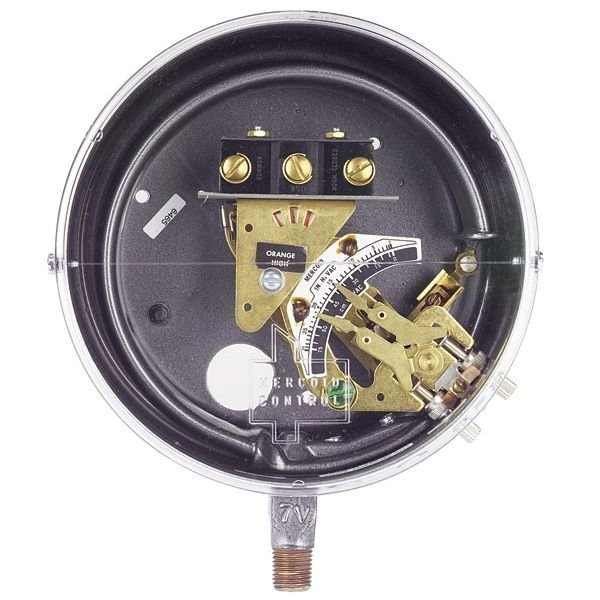 Dwyer Instruments DS-241-2-11E Bourdon Tube Pressure Switch, 100-1000 psig