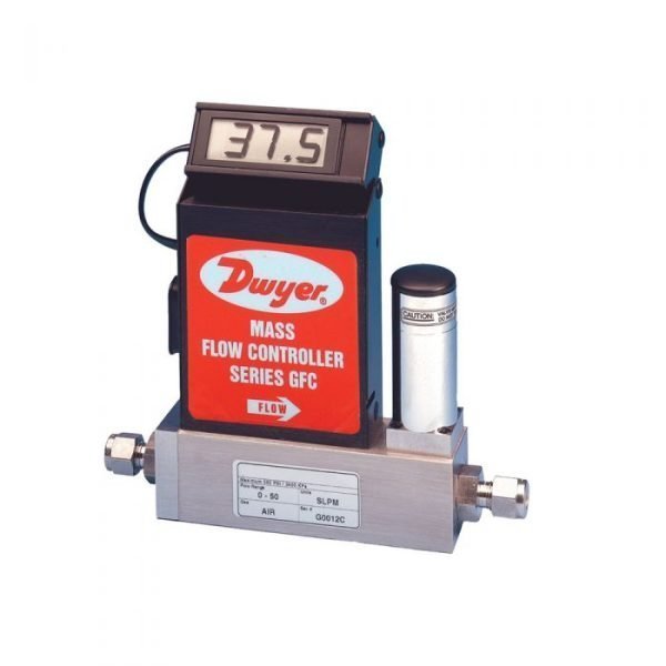 Dwyer Instruments GFC-2144 Gas Mass Flow Controller with NIST Traceable Certificate