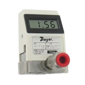 Dwyer Instruments TFM-LI07 Liquid Turbine Flow Meter, 0.2-2 LPM