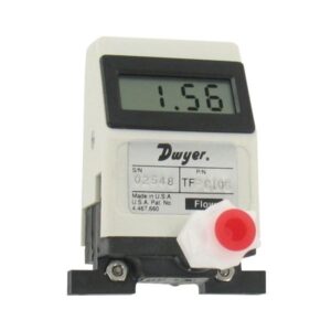 Dwyer Instruments TFP-GI04 Gas Turbine Flow Meter, 0.085-0.42 SCFH