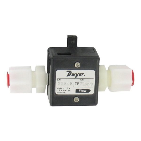 Dwyer Instruments TFP-LP09 Liquid Turbine Flow Meter, 1-10 LPM, 0-5 VDC Output