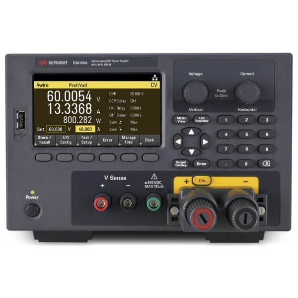 Keysight E36155A Autoranging DC Power Supply, 60V, 40A, 800W
