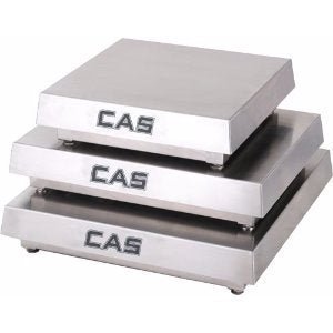 CAS HCS-S100 Base Scale, 100 lb Capacity, 18" x 18" Platform