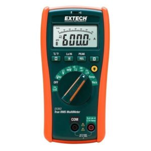 Extech EX363 True RMS HVAC Multimeter with NCV, LoZ, and Type-K Temperature