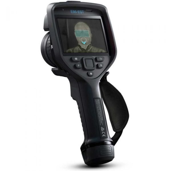 FLIR E86-24-EST Elevated Body Temperature Screening Thermal Camera, 24° Lens