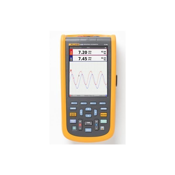 Fluke 125B/INT Industrial ScopeMeter, 2-Channel 40 MHz Handheld Oscilloscope