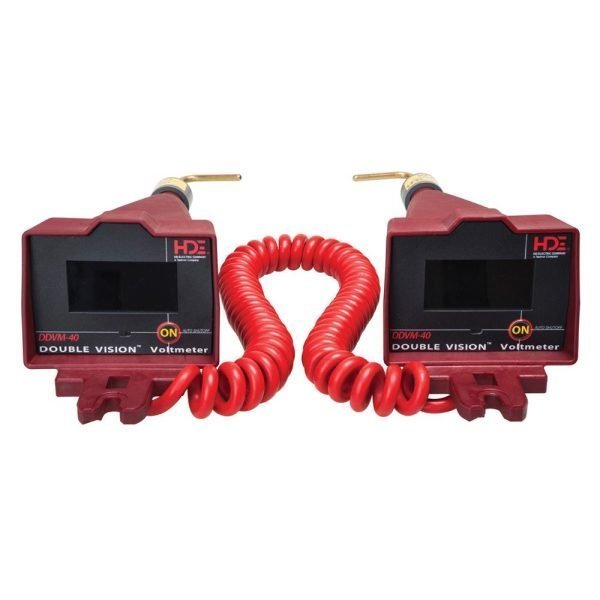 HD Electric DDVM-40 Dual Display Digital Voltmeter 5V-40kV