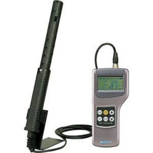 Kanomax 2212 Air Flow Meter with CO/CO2, Temp & RH Monitoring