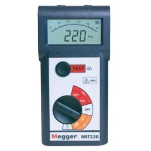 Megger MIT220 Insulation Tester, 1000V, Continuity & Data Logging