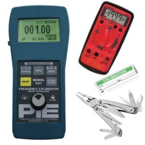 PIE 541-L-VIP Temperature Calibrator Kit with Multimeter & Leatherman