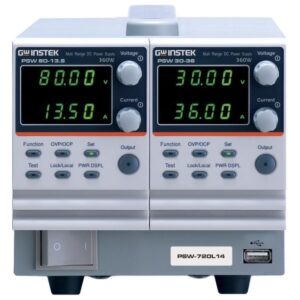 Instek PSW-720L45 DC Power Supply, Dual Channel, 80/160V, 720W, Programmable Switching