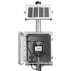 Ralston Instruments FLP1-GV-XF-EH-SP FieldLab Outdoor Enclosure Kit, Solar Powered, Pole Mount, 10kPSI