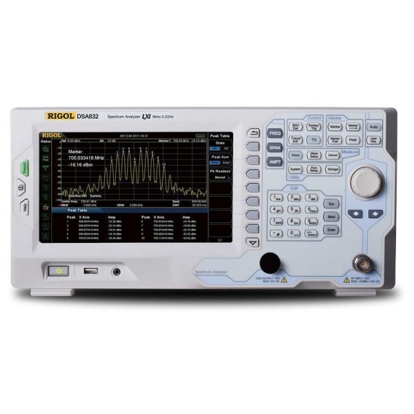 RIGOL DSA832 Benchtop Spectrum Analyzer