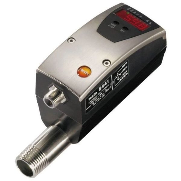 Testo 0555 6441 Compressed Air Meter with Analog, Pulse & Switching Outputs