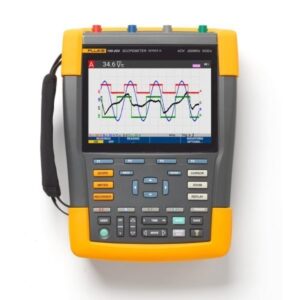 Fluke 190-204-III CAL 4-Channel Handheld Oscilloscope, 200 MHz