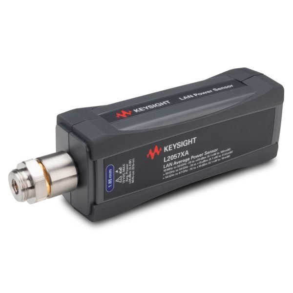 Keysight L2057XA/100/U2034A Wide Dynamic Range Average Power Sensor, 10 MHz to 67 GHz, LAN