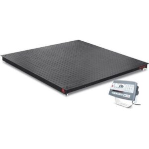Ohaus i-DF52P2500B1R Defender 5000 Floor Scale, 2500 lb x 0.5 lb, 3' x 3'