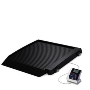 Rice Lake 350-10-7 Wheelchair Platform Scale, 1000 lb x 0.2 lb