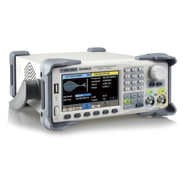 Siglent SDG6052X 500MHz 2CH 2.4GSa/s Function/Arbitrary Waveform Generator