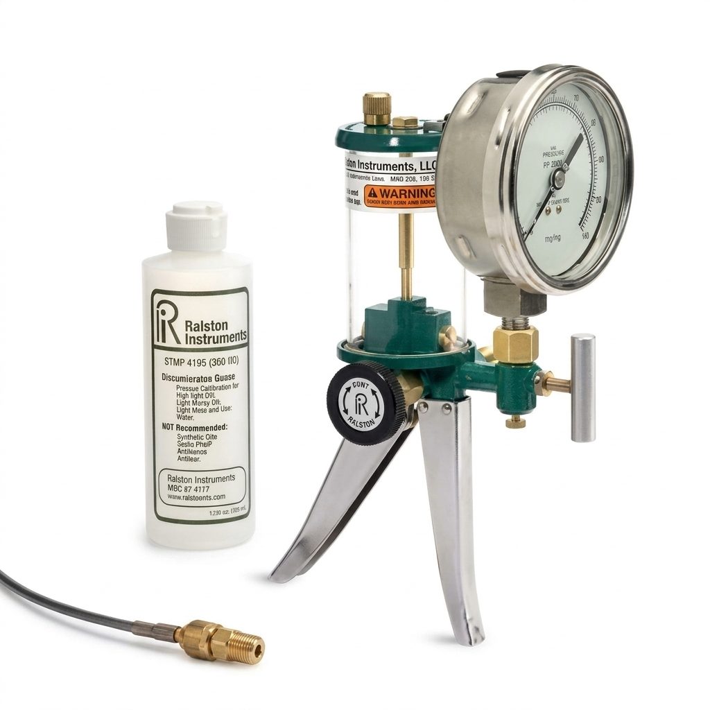 Ralston Instruments HPGV-1KPSIG-M Pressure Calibrator, 1000 PSIG